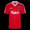 Retro 1995/96 Liverpool Home Soccer Jersey – front view