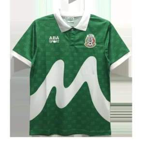 Retro 1995 Mexico Home Soccer Jersey – front view