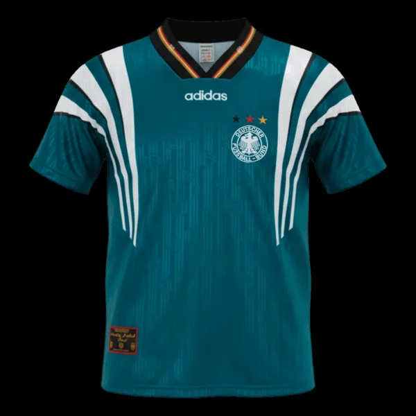 Retro 1996/97 Germany Away Soccer Jersey – front view