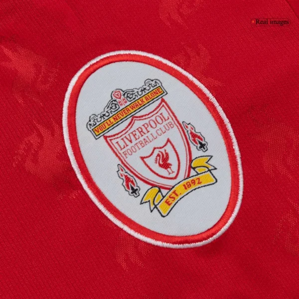 Retro 1996/97 Liverpool Home Soccer Jersey – jersey details