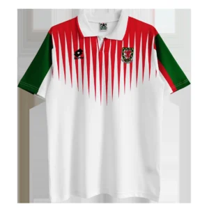 Retro 1996/98 Wales Away Soccer Jersey – front view