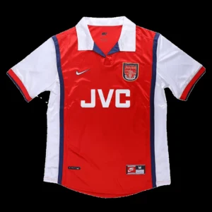 Retro 1998/99 Arsenal Home Soccer Jersey – front view