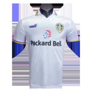 Retro 1998/99 Leeds United Home Soccer Jersey – front view
