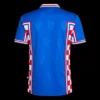 Retro 1998 Croatia Away Soccer Jersey – back view