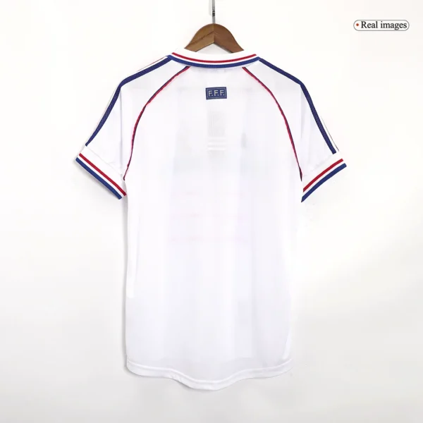 retro-1998-france-away-soccer-jersey-26002-02 Retro 1998 France Away Soccer Jersey β back view