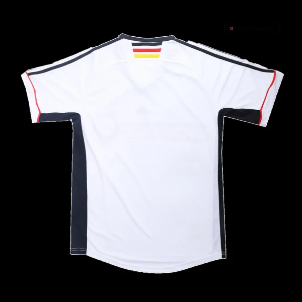 Retro 1998 Germany Home Soccer Jersey – back view