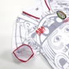 Retro 1998 Mexico Away Soccer Jersey – badge and fabric details