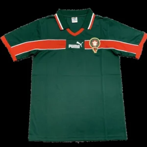 retro-1998-morocco-home-soccer-jersey-105446-01 Retro 1998 Morocco Home Soccer Jersey โ front view