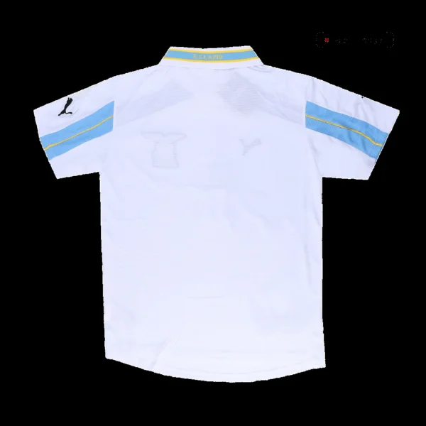 Retro 1999/00 Lazio Away Soccer Jersey – back view