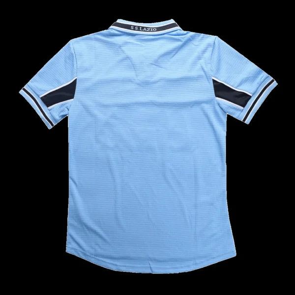 Retro 1999/00 Lazio Home Soccer Jersey – back view