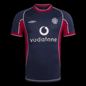 Retro 2000/01 Manchester United Third Soccer Jersey – front view