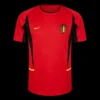 Retro 2002 Belgium Home Soccer Jersey – front view