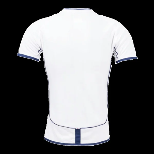Retro 2002 England Home Soccer Jersey – back view