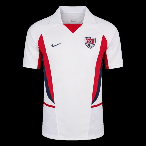 Retro 2002 USA 主场 Soccer Jersey – front view