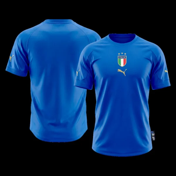 Retro 2004 Italy Home Soccer Jersey – jersey details