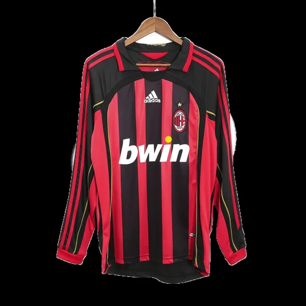 retro-2006-07-ac-milan-home-long-sleeve-soccer-jersey-13872-01 Retro 2006/07 AC Milan Home Long Sleeve Soccer Jersey – front view
