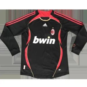 Retro 2006/07 AC Milan Third Away Long Sleeve Soccer Jersey – front view