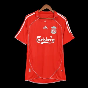 Retro 2006/07 Liverpool Home Soccer Jersey – front view
