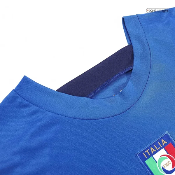Retro 2006 Italy Home Soccer Jersey – jersey details
