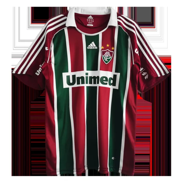 Retro 2008/09 Fluminense FC Home Soccer Jersey – front view