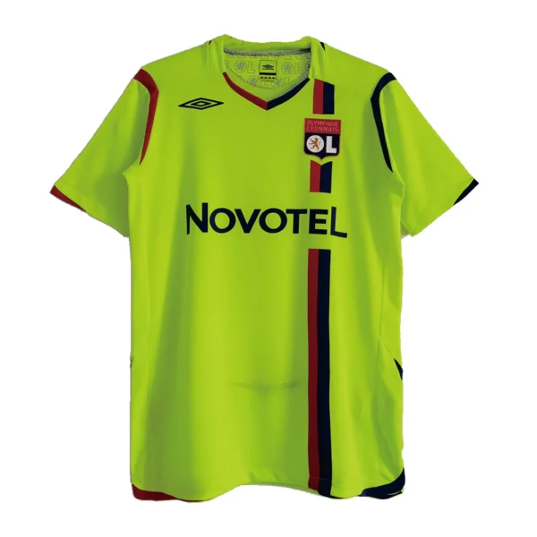 Retro 2008/09 Olympique Lyonnais Away Soccer Jersey – front view