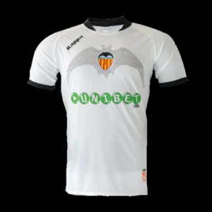 Retro 2009/10 Valencia Home Soccer Jersey – front view