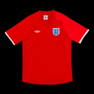 Retro 2010 England Away Soccer Jersey – front view