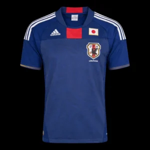 Retro 2010 Japan Home Soccer Jersey – front view