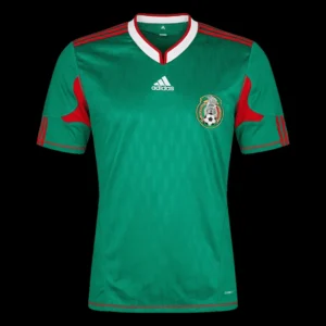 Retro 2010 Mexico Home Soccer Jersey – front view