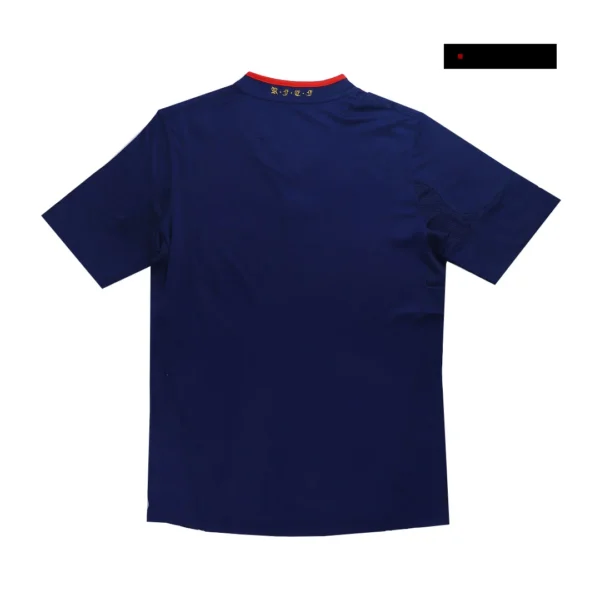 Retro 2010 Spain Away Soccer Jersey – back view
