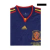 Retro 2010 Spain Away Soccer Jersey – badge and fabric details