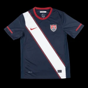 Retro 2010 USA Away Soccer Jersey – front view