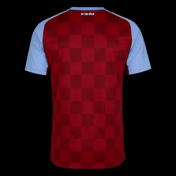 Retro 2011/12 Aston Villa Home Soccer Jersey – back view