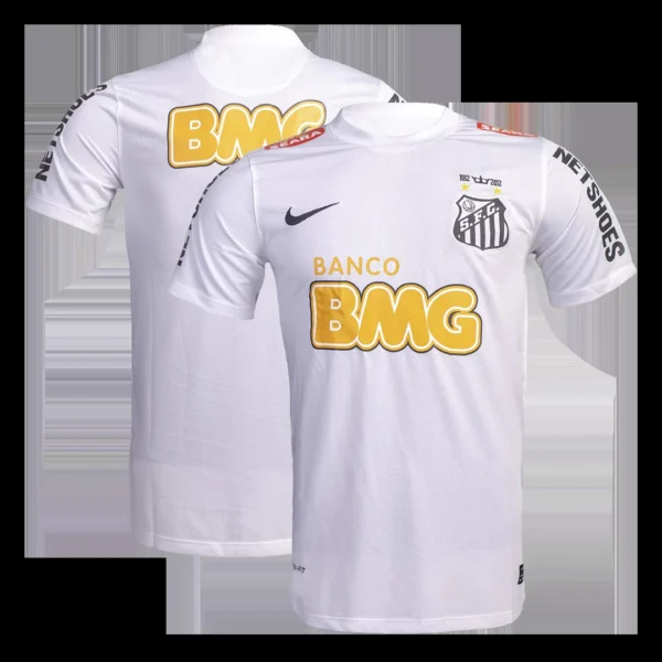 Retro 2012 Santos FC Home Soccer Jersey – jersey details