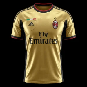 Retro 2013/14 AC Milan Away Soccer Jersey – front view