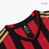 Retro 2013/14 AC Milan Home Soccer Jersey – back view