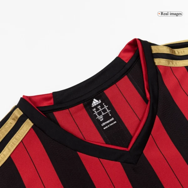 Retro 2013/14 AC Milan Home Soccer Jersey – back view
