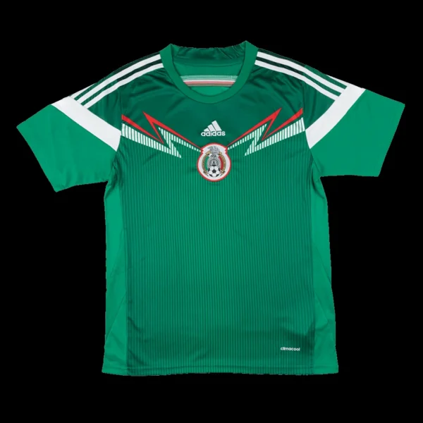 retro-2014-mexico-home-soccer-jersey-613950-01 Retro 2014 Mexico Home Soccer Jersey β front view