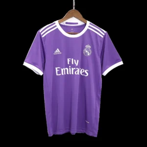 Retro 2016/17 Real Madrid Away Soccer Jersey – front view