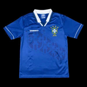 retro-94-96-brazil-away-soccer-jersey-613951-01 Retro 94/96 Brazil Away Soccer Jersey โ front view