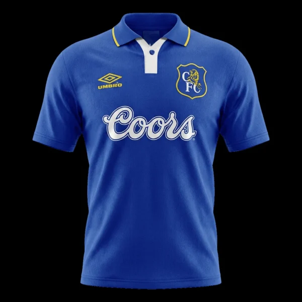 Retro 95/97 Chelsea Home Soccer Jersey – front view