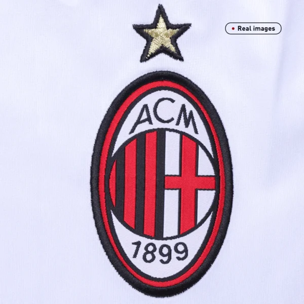 Retro KAKA’ #22 2006/07 AC Milan Away Soccer Jersey – UCL – badge and fabric details