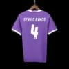 Retro SERGIO RAMOS #4 2016/17 Real Madrid Away Soccer Jersey – front view