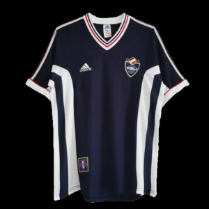 retro-world-cup-1998-yugoslavia-home-replica-soccer-jersey-114137-01 Retro World Cup 1998 Yugoslavia Home Replica Soccer Jersey โ front view