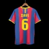 Retro XAVI #6 2010/11 Barcelona Home Soccer Jersey – front view