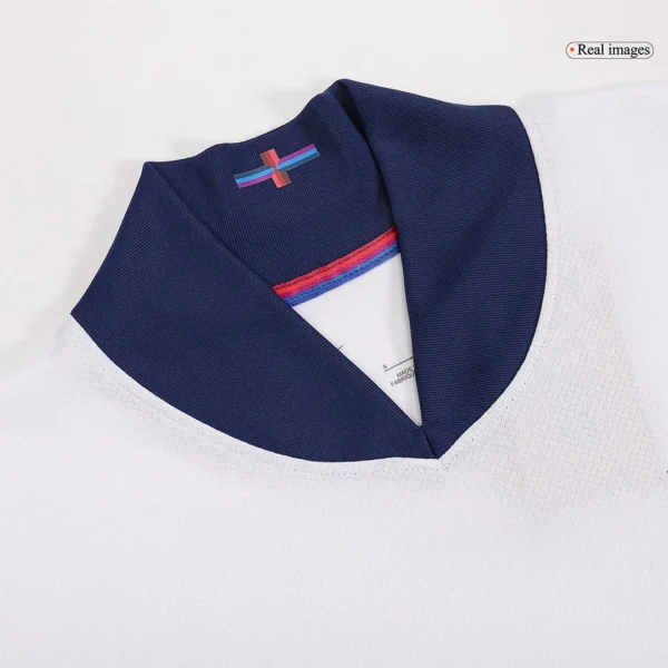 RICE #4 England Home Soccer Jersey Euro – Fan Version – back view