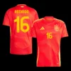 rodrigo-16-spain-home-soccer-jersey-euro-fan-version-01 RODRIGO #16 Spain Home Soccer Jersey Euro β Fan Version β front view