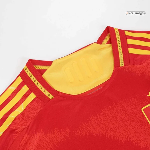 rodrigo-16-spain-home-soccer-jersey-euro-player-version-02 RODRIGO #16 Spain Home Soccer Jersey Euro β Player Version β back view