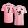 Rodrigo De Paul #7 Inter Miami CF Home Soccer Jersey 2025 – Fan Version – front view