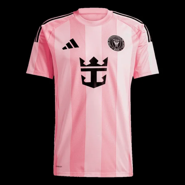 Rodrigo De Paul #7 Inter Miami CF Home Soccer Jersey 2025 – Fan Version – back view
